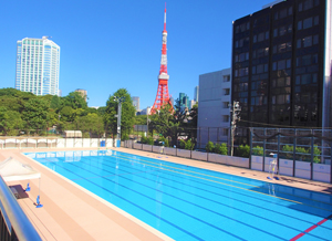 芝公園多目的運動場（プール）の画像